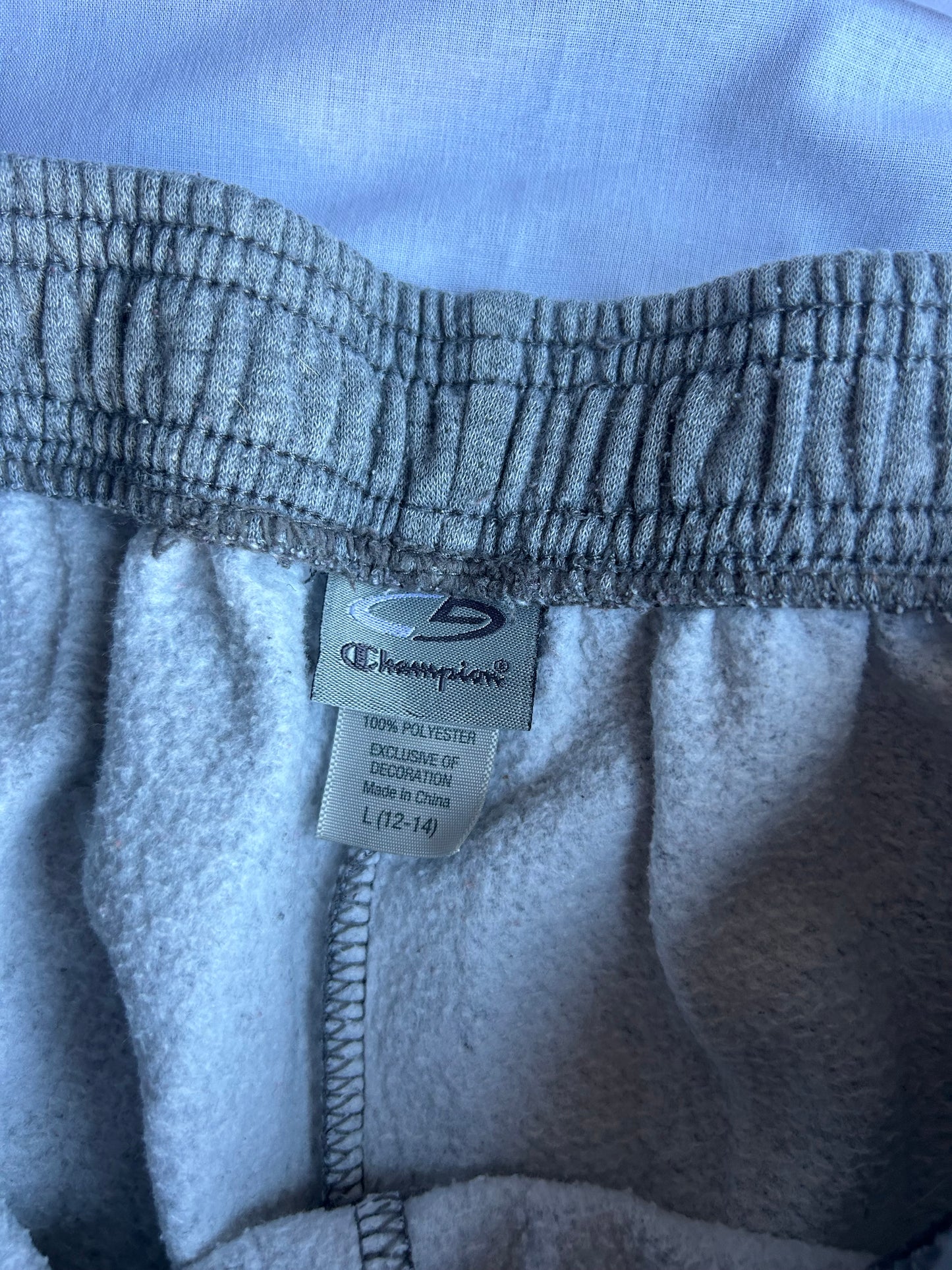 Kids age 12-14 Grey Champion Joggers