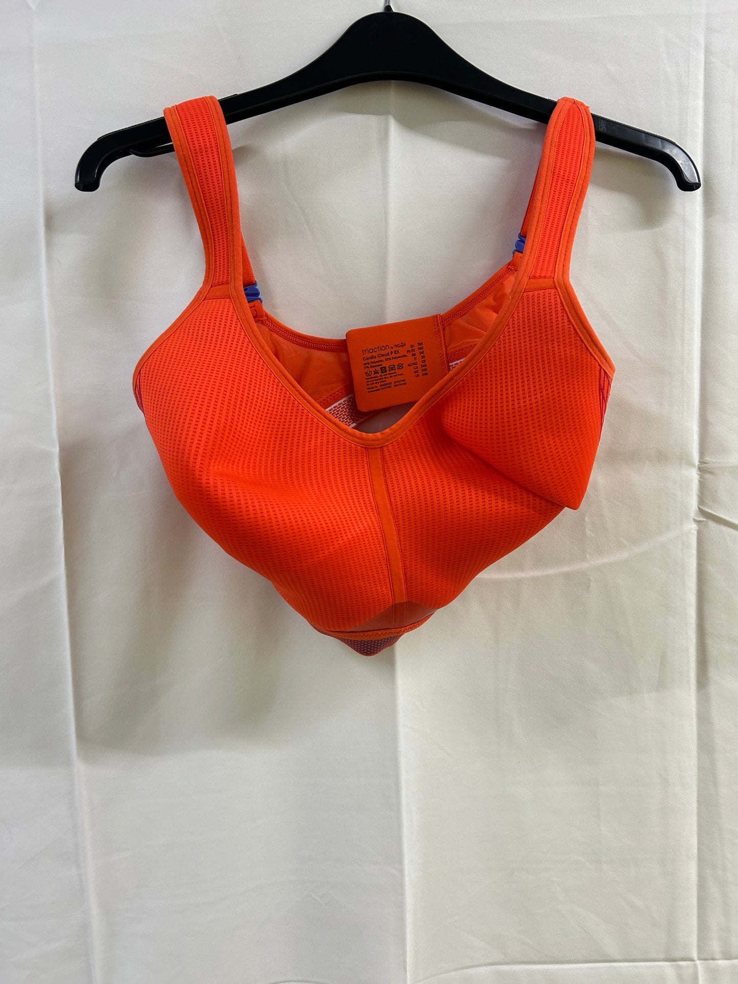 Sports Size 34F - Sports Bra - Orange