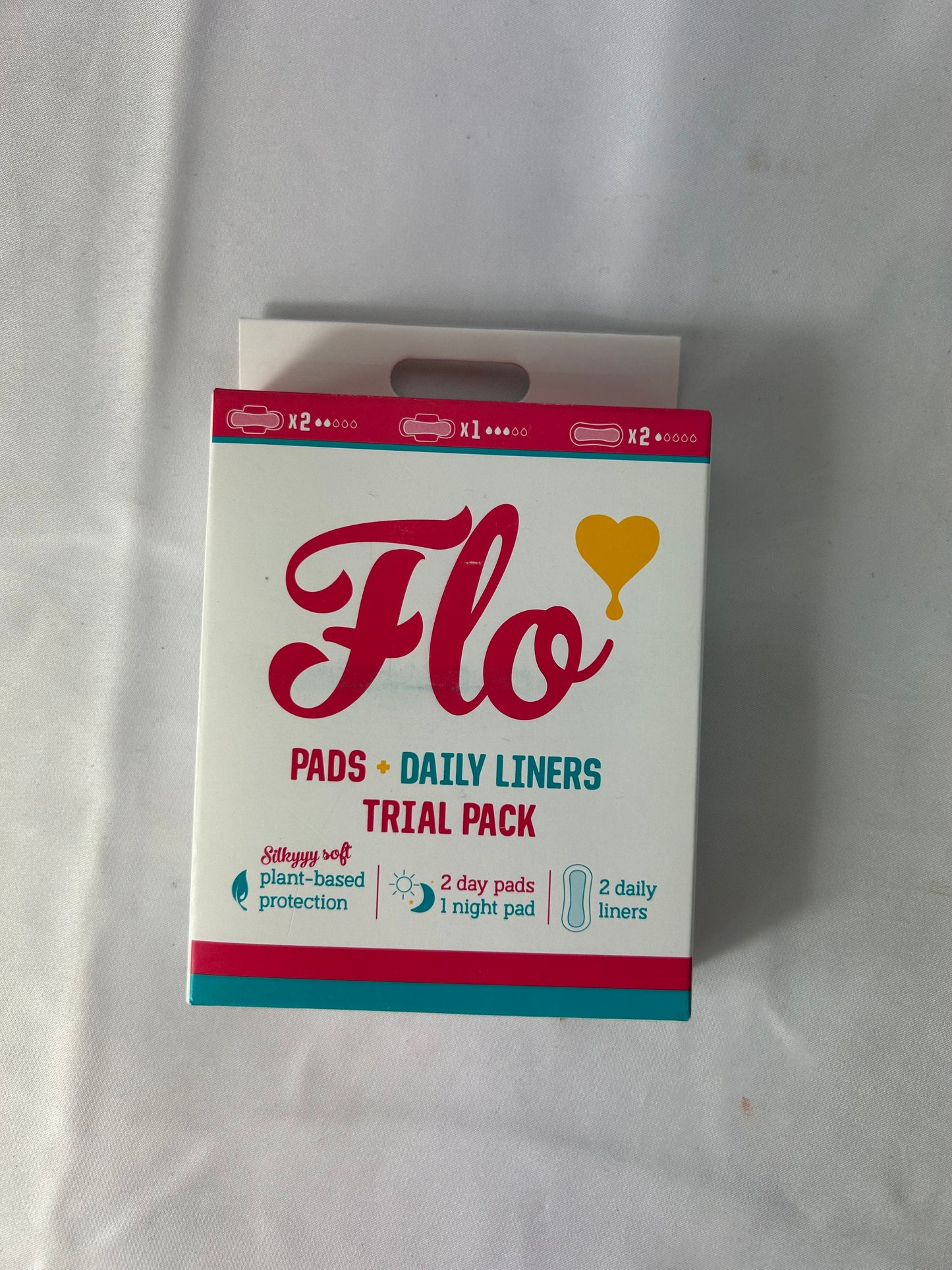 Pads - Daily Liners Trial Pack - 2 day pads, 1 night pad, 1 liner
