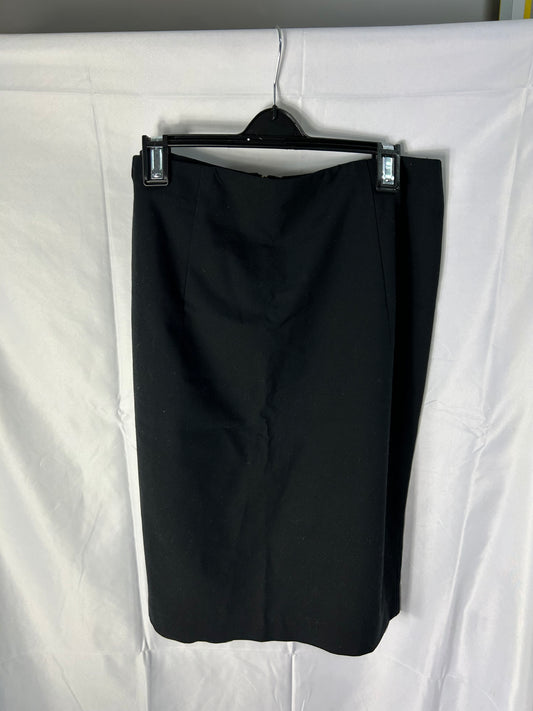 Ladies size 12 - Zara black pencil skirt