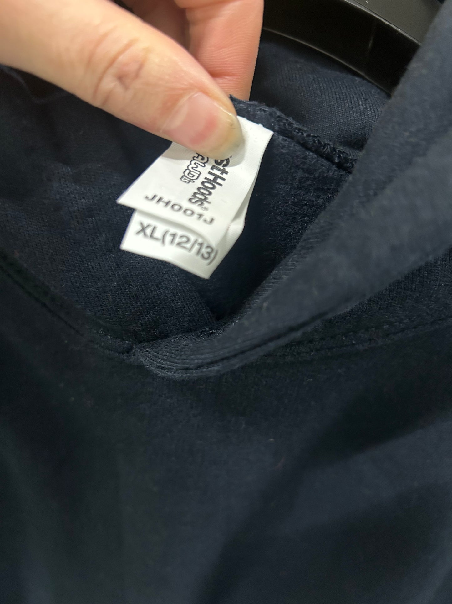 Kids Age 12-13 Navy Hoodie