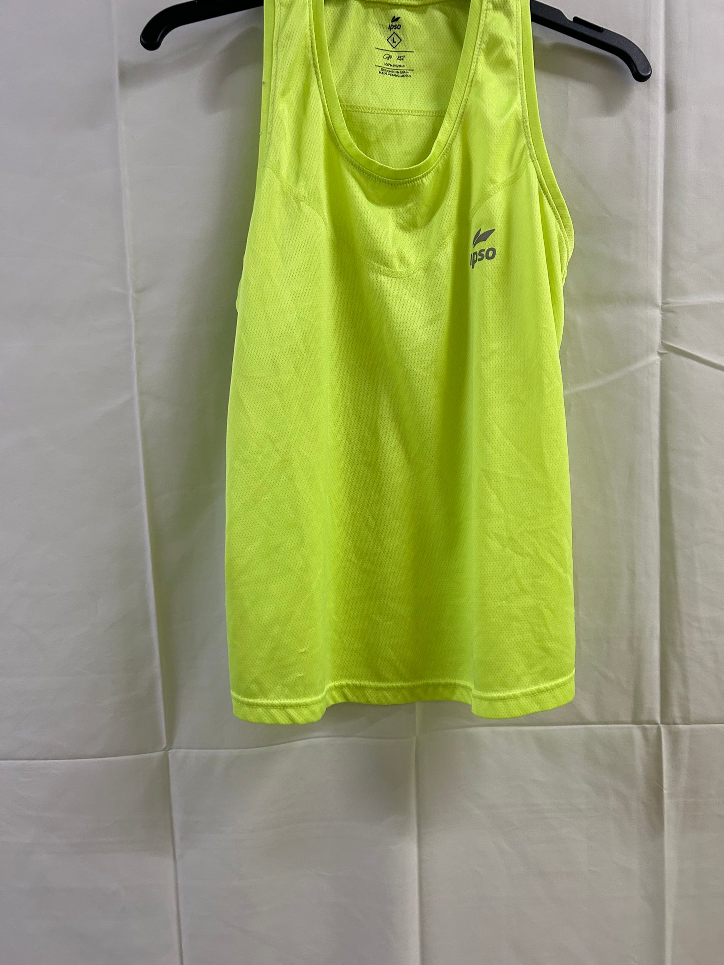 Sports - Ladies Size Large - Lime Ipso Run Top