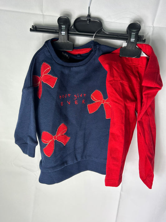 Kids 0-3 months clothing set - jumper and leggings