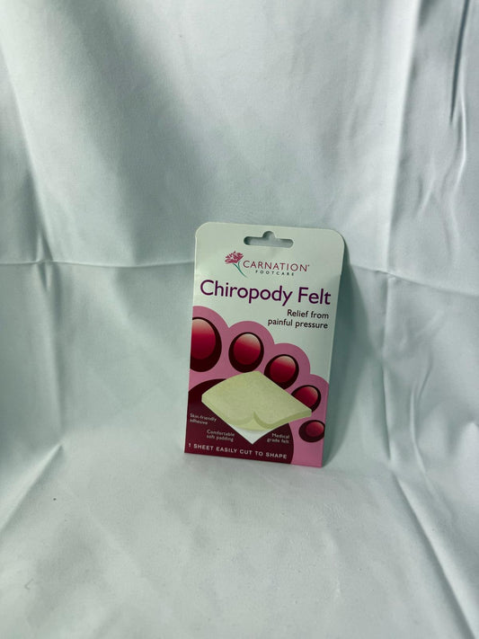 Chiropody felt