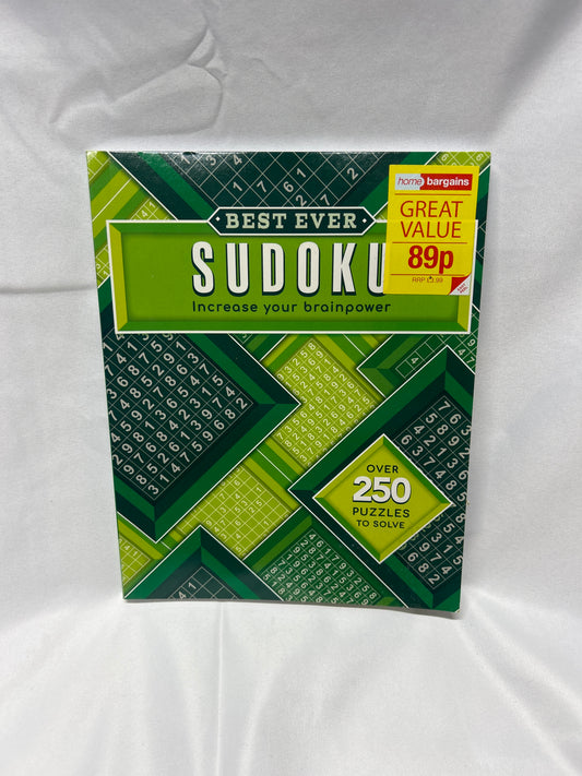 Sudoku Book - Best Ever Sudoku - ‘Increase your brain power’