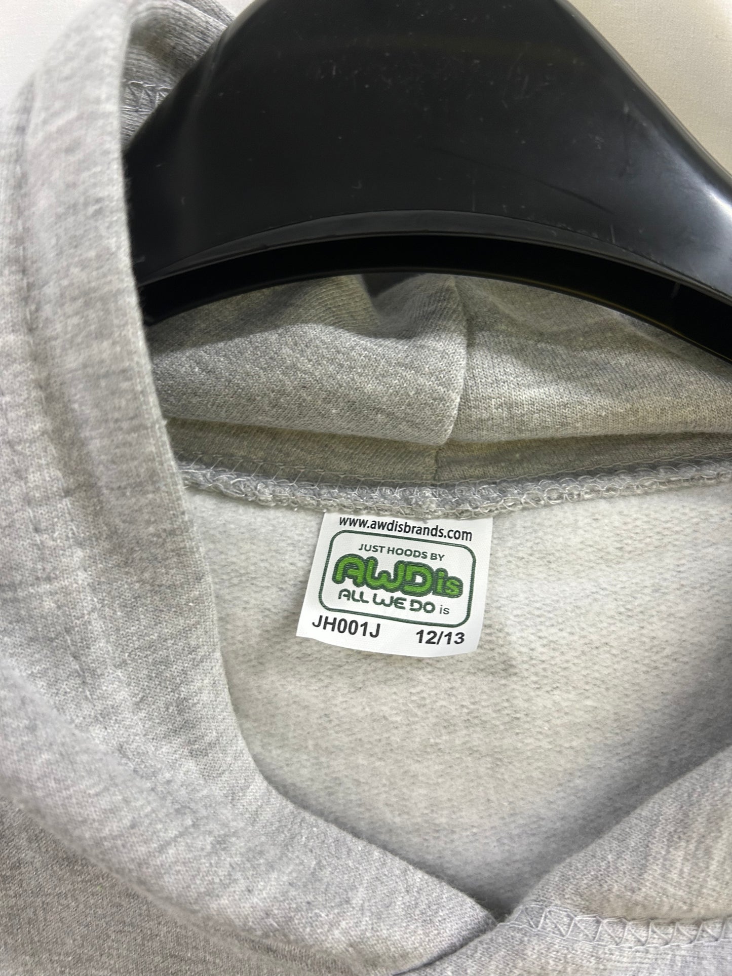 Kids Age 12-13 Grey Hoodie