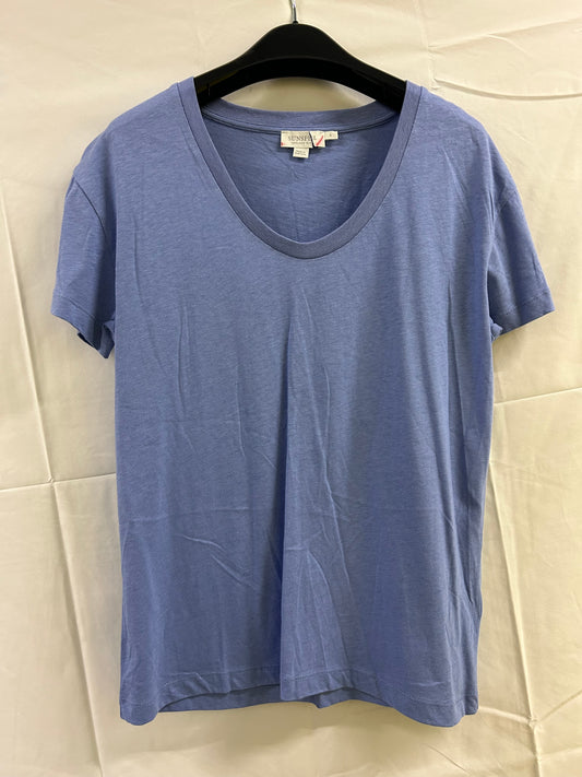 Ladies Size 6 Sunspel Blue Tshirt