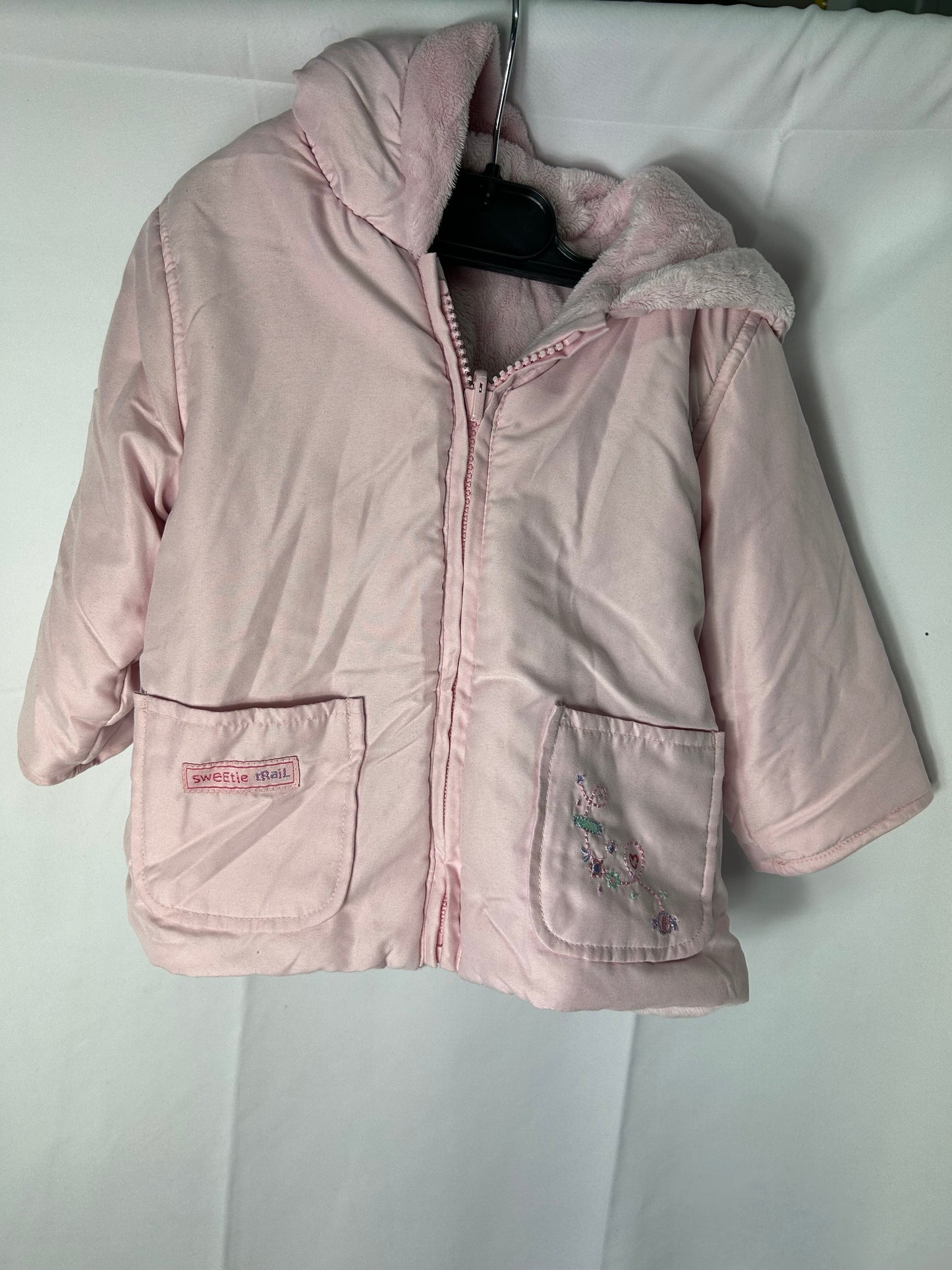 Kids Baby age 9-12 months - pink coat
