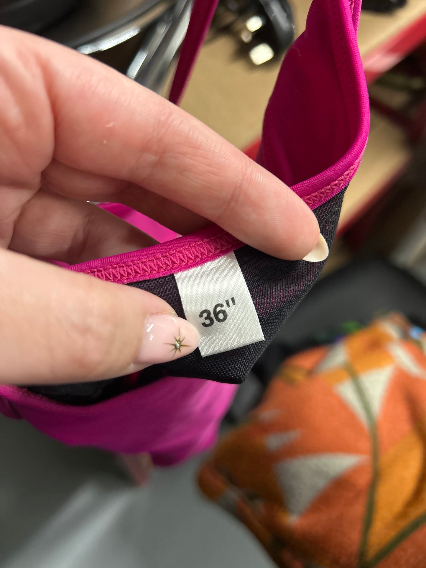 Ladies sports Size 8 - 36 inch - Adidas Pink Vest Run