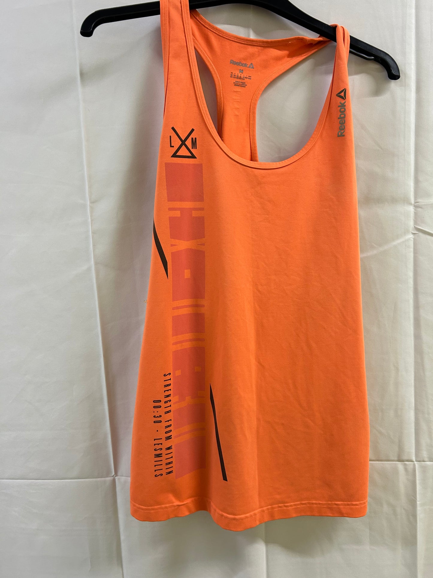 Sports - Ladies Size M - Reebok Orange Running Vest