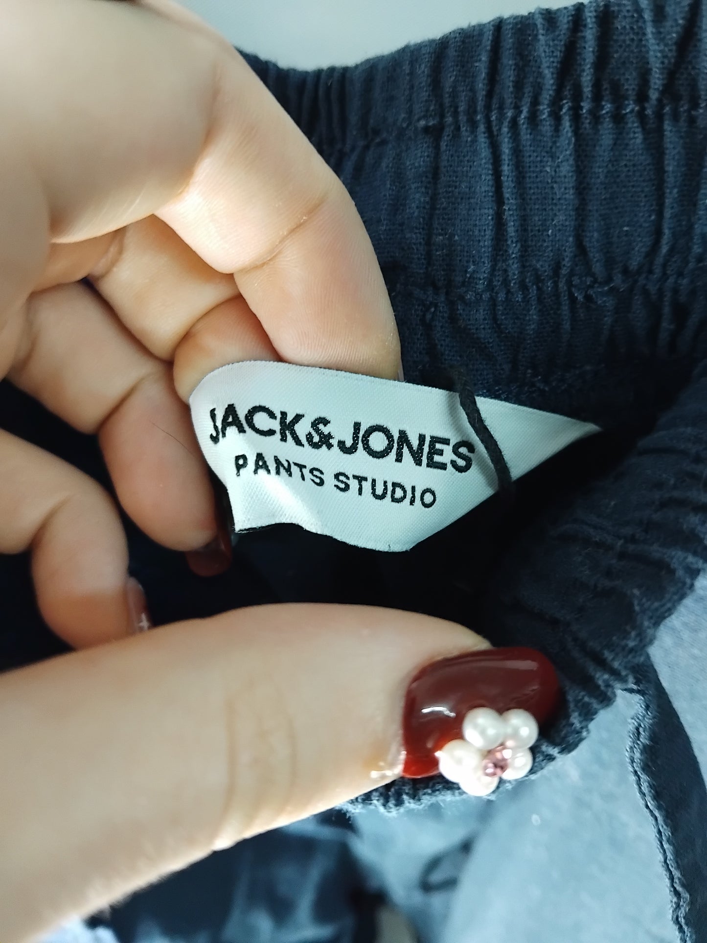 Ladies Jack & Jones Blue casual trousers - Size est Large