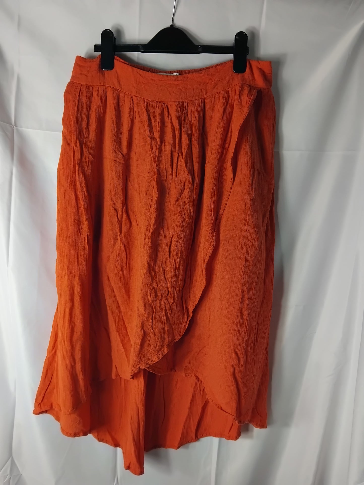 Ladies Kaleidoscope Petite Orange Skirt - Size 10