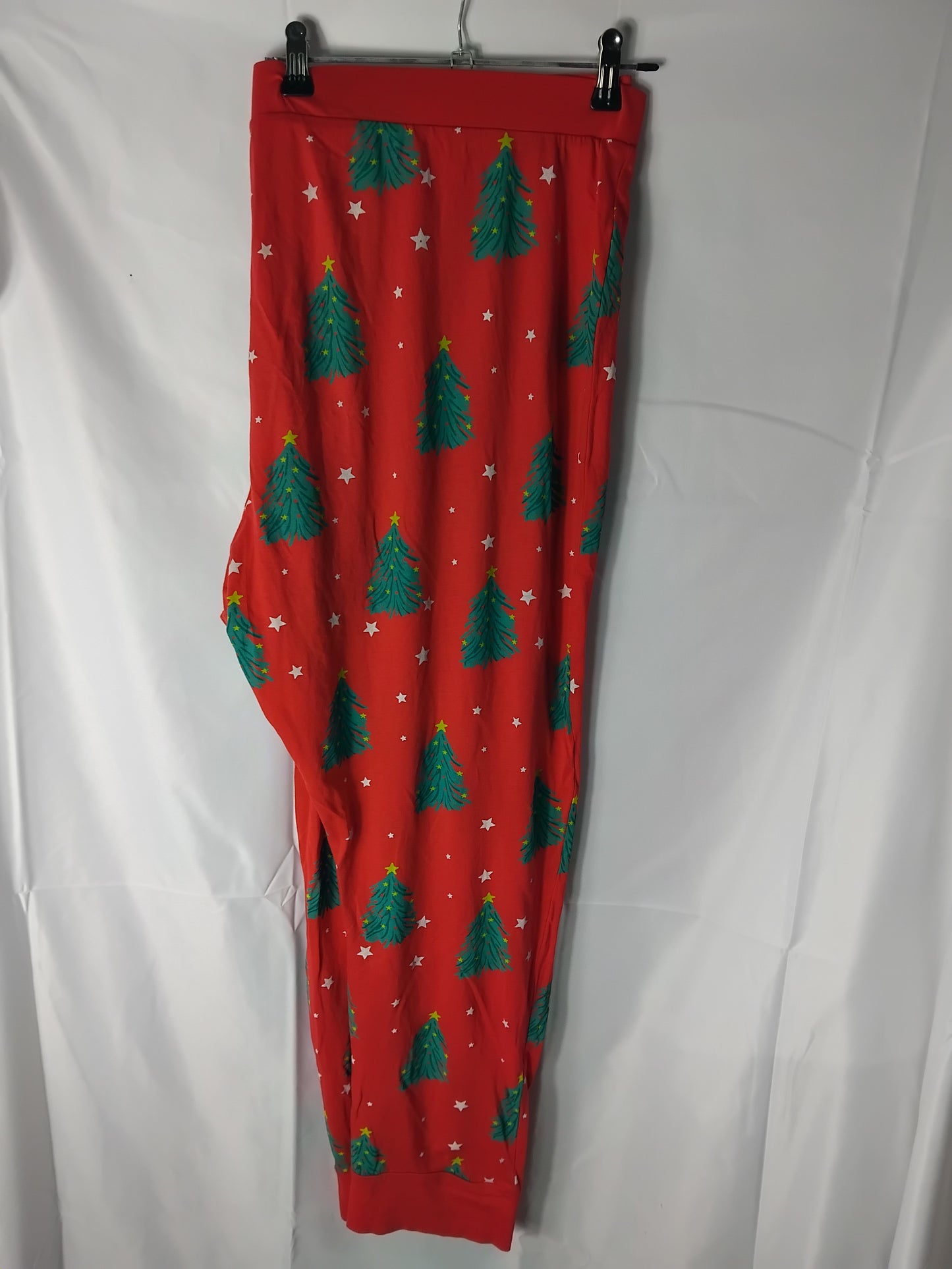 Ladies Pyjama bottoms - Red Trees - Size XL