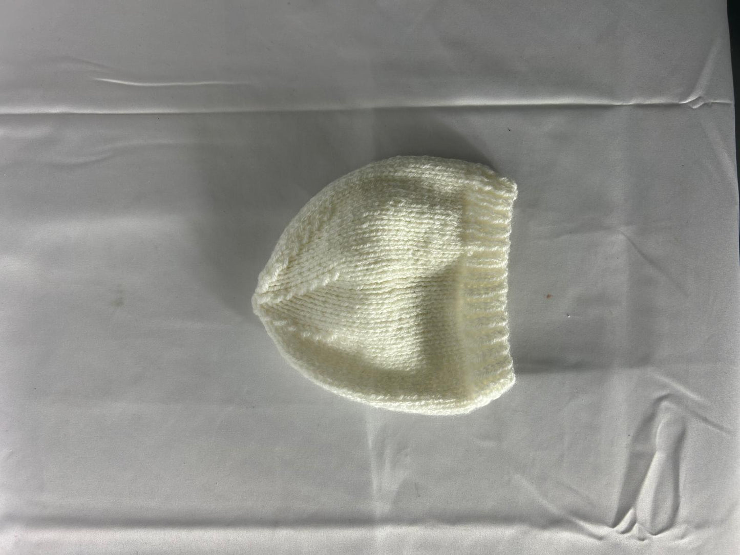 Baby Hat Plain Cream