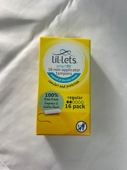 Tampons Lillets Non applicator tampons Regular