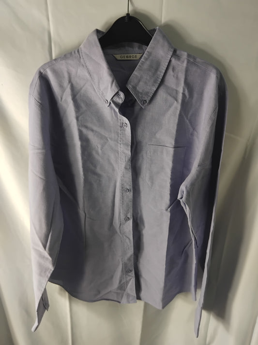 Ladies top George lilac shirt - Size 18