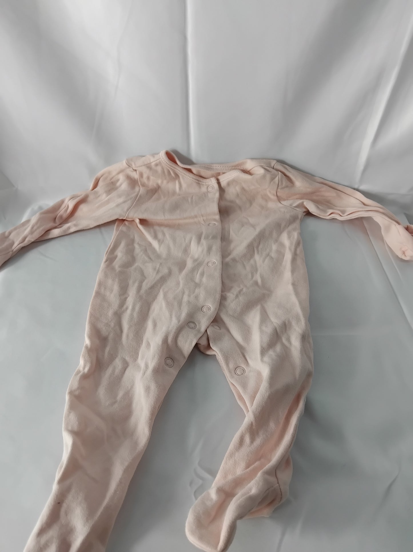 Babies 0-3 months George Pink babygrow