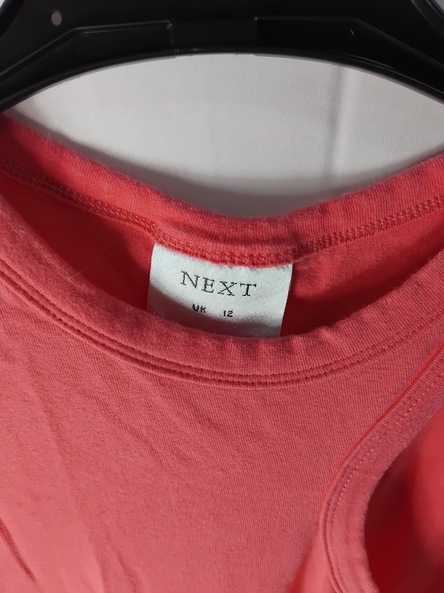 Ladies top - Next Pink halter neck Vest top - Size 12