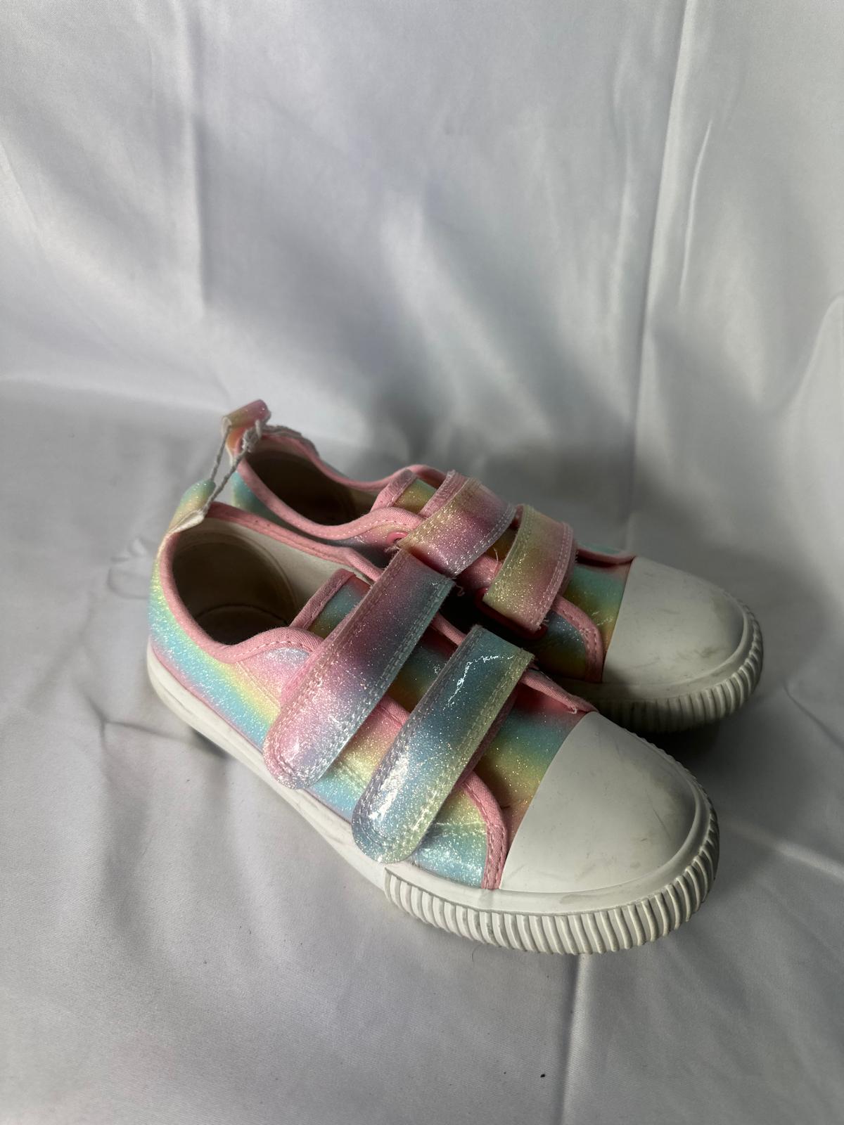 Kids PRIMARK Pastel rainbow trainers - Size 1