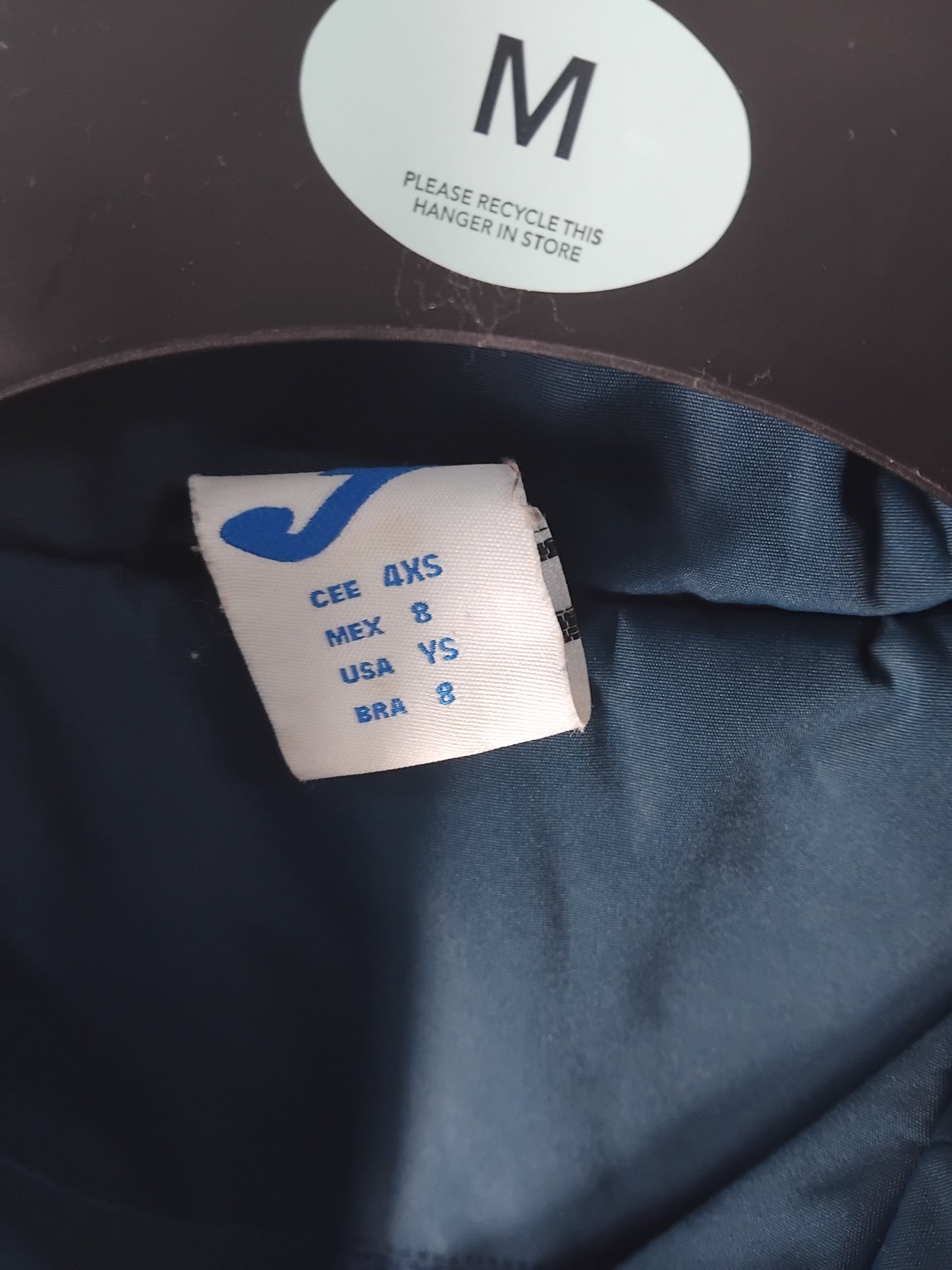 Teens Coat blue football - Size 4XS