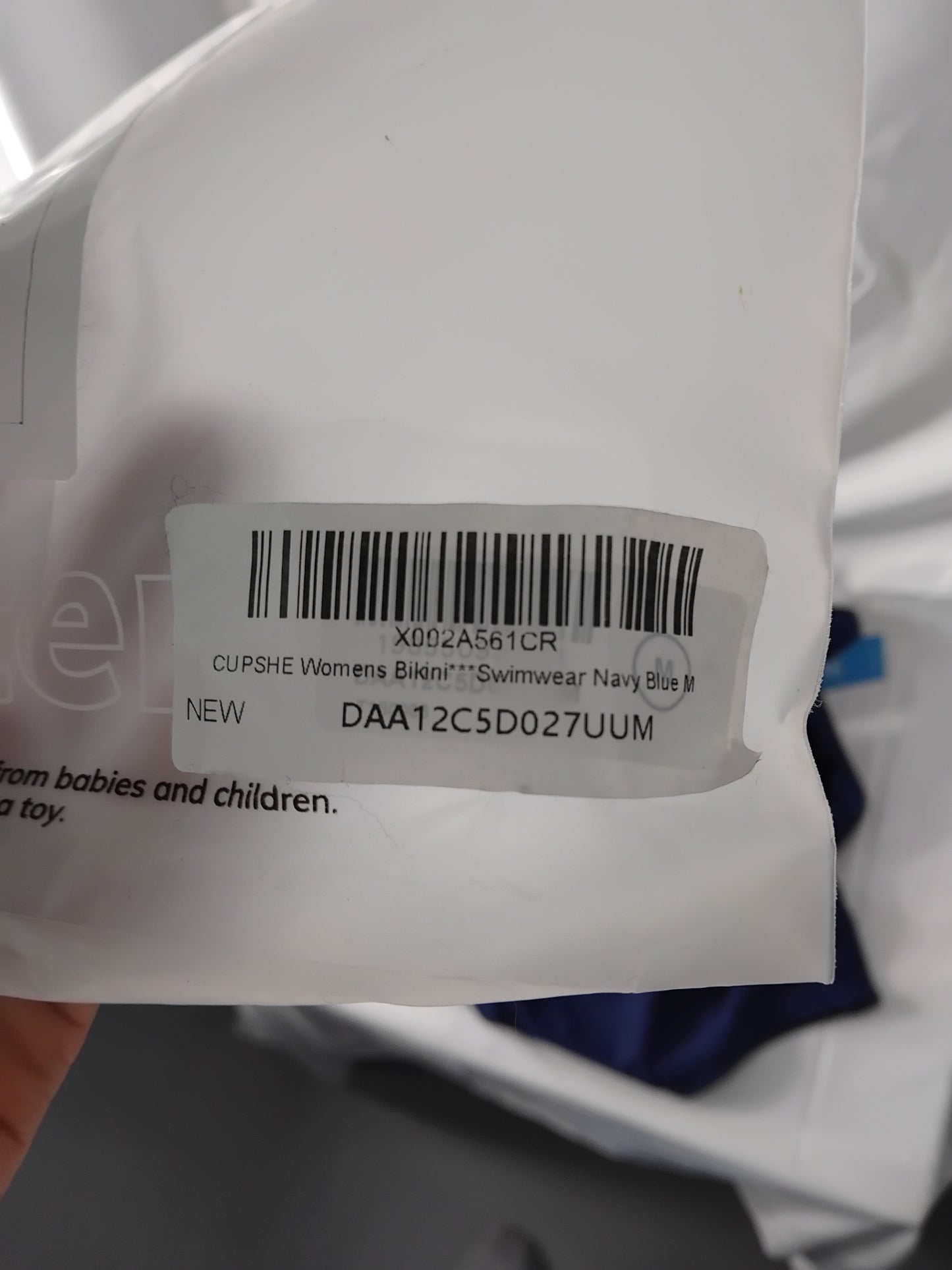 Ladies Swimwear Red Bikini - Size XL