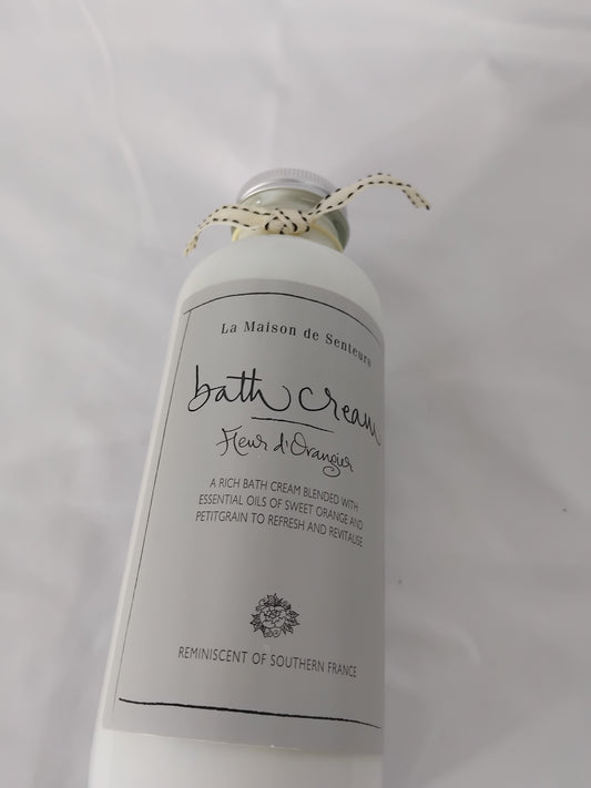 Bath Cream Orange Blossom