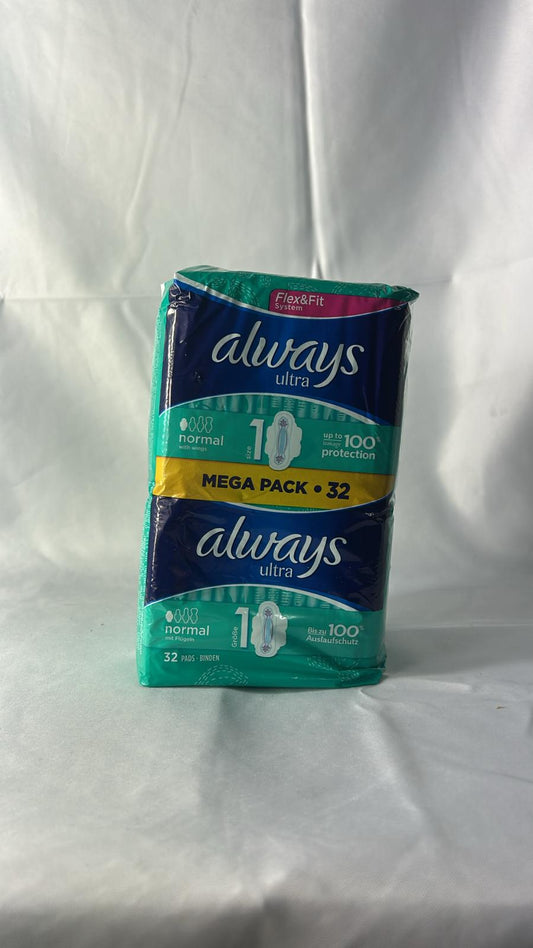 Period / Sanitary Pads - Always Ultra Normal Double pack
