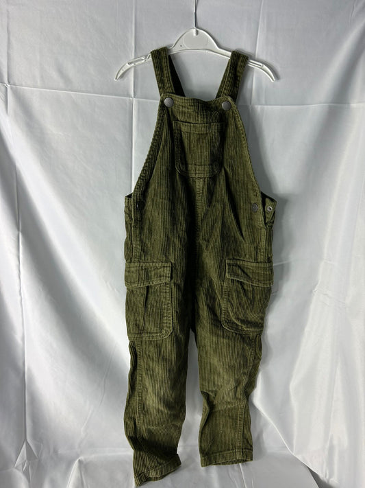 Kids Boys TU Dungarees Green - Age 3-4 Years