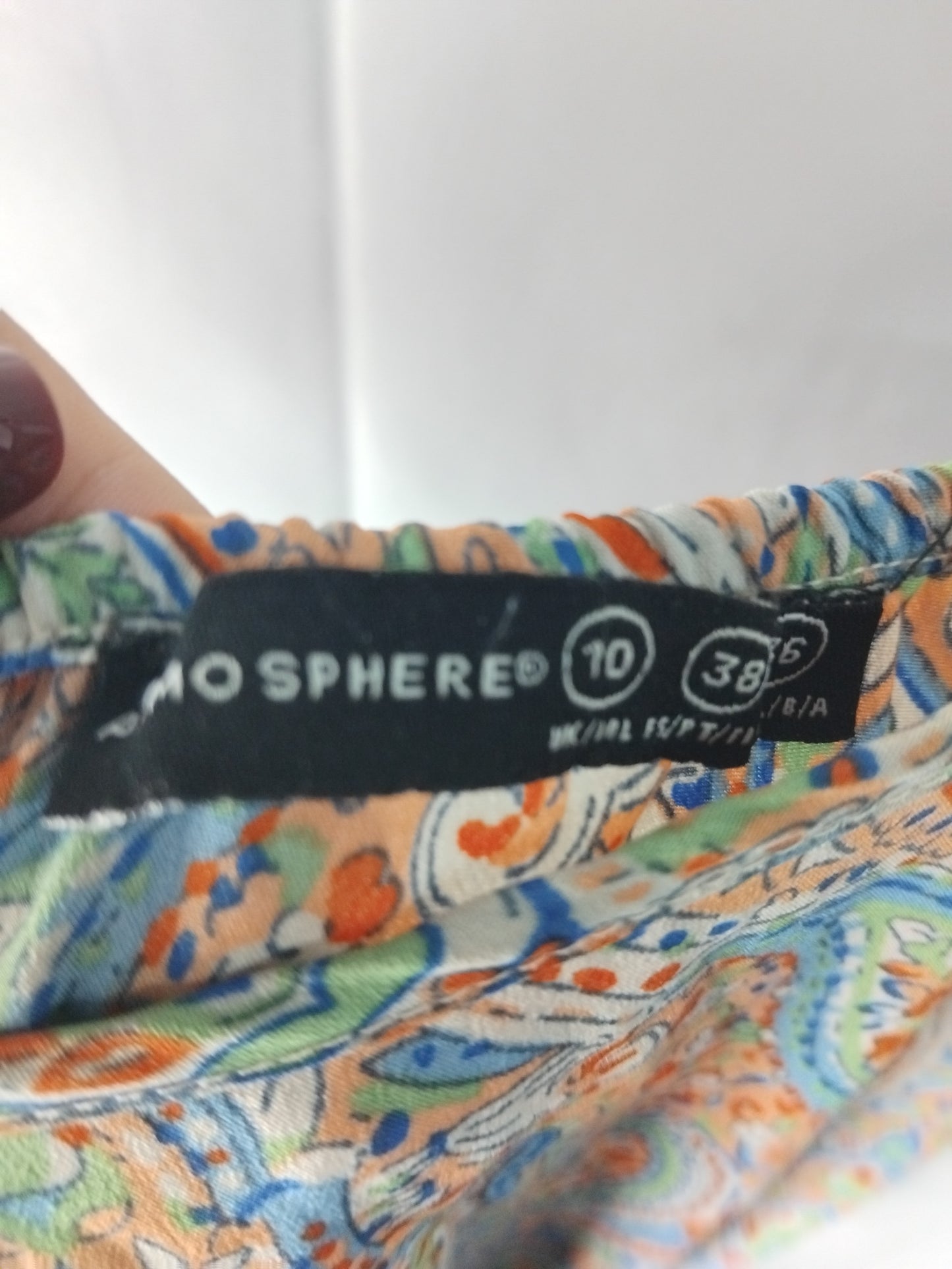 Ladies Atmosphere Colourful Playsuit - Size 10