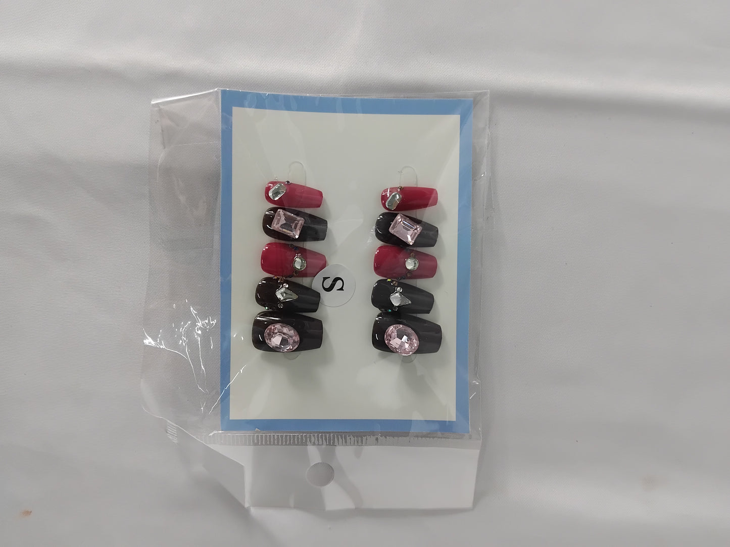 False nails - Mixed Designs - Size Small (teenager / young adult)