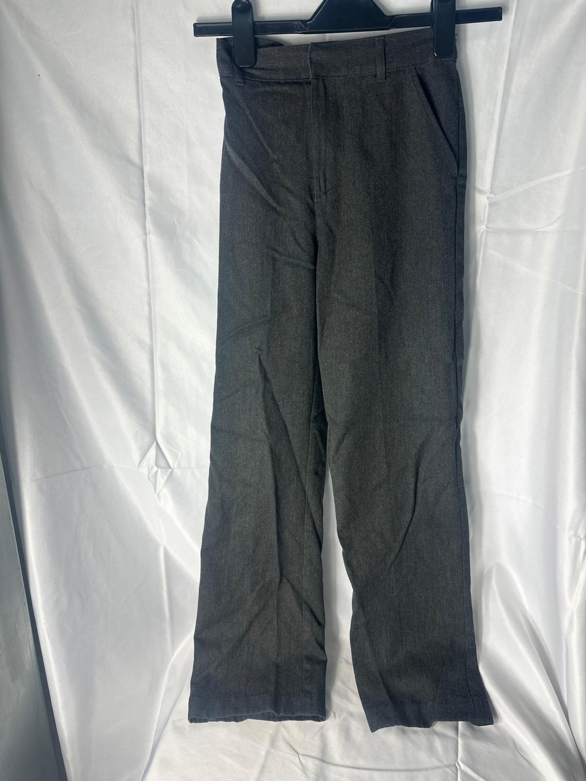 Kids Boys F&F School Trousers black - Age 12-13