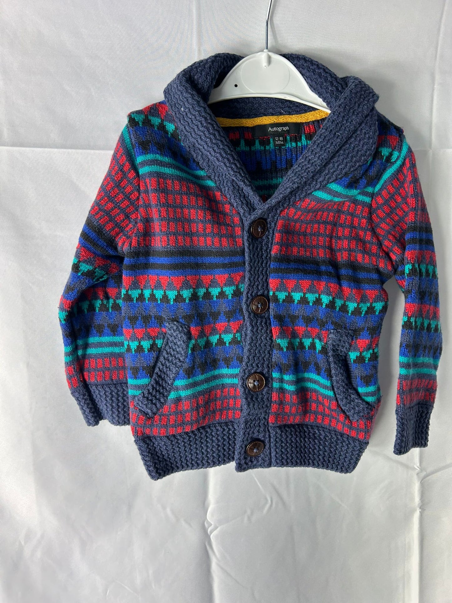 Babies AUTOGRAPH Jumper Multi Patterned - Age 12-18 Months