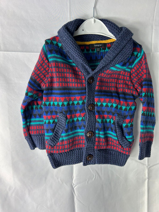 Babies AUTOGRAPH Jumper Multi Patterned - Age 12-18 Months