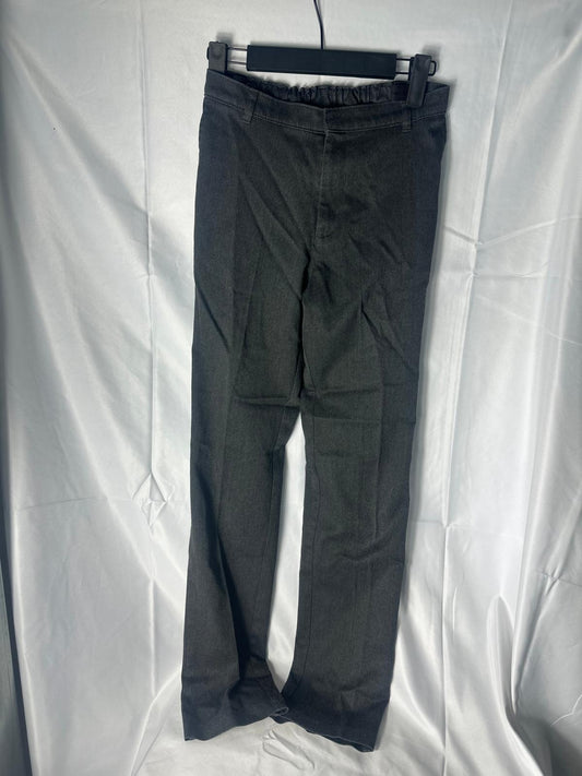 Kids Boys GEORGE school trousers black - Age 12-13