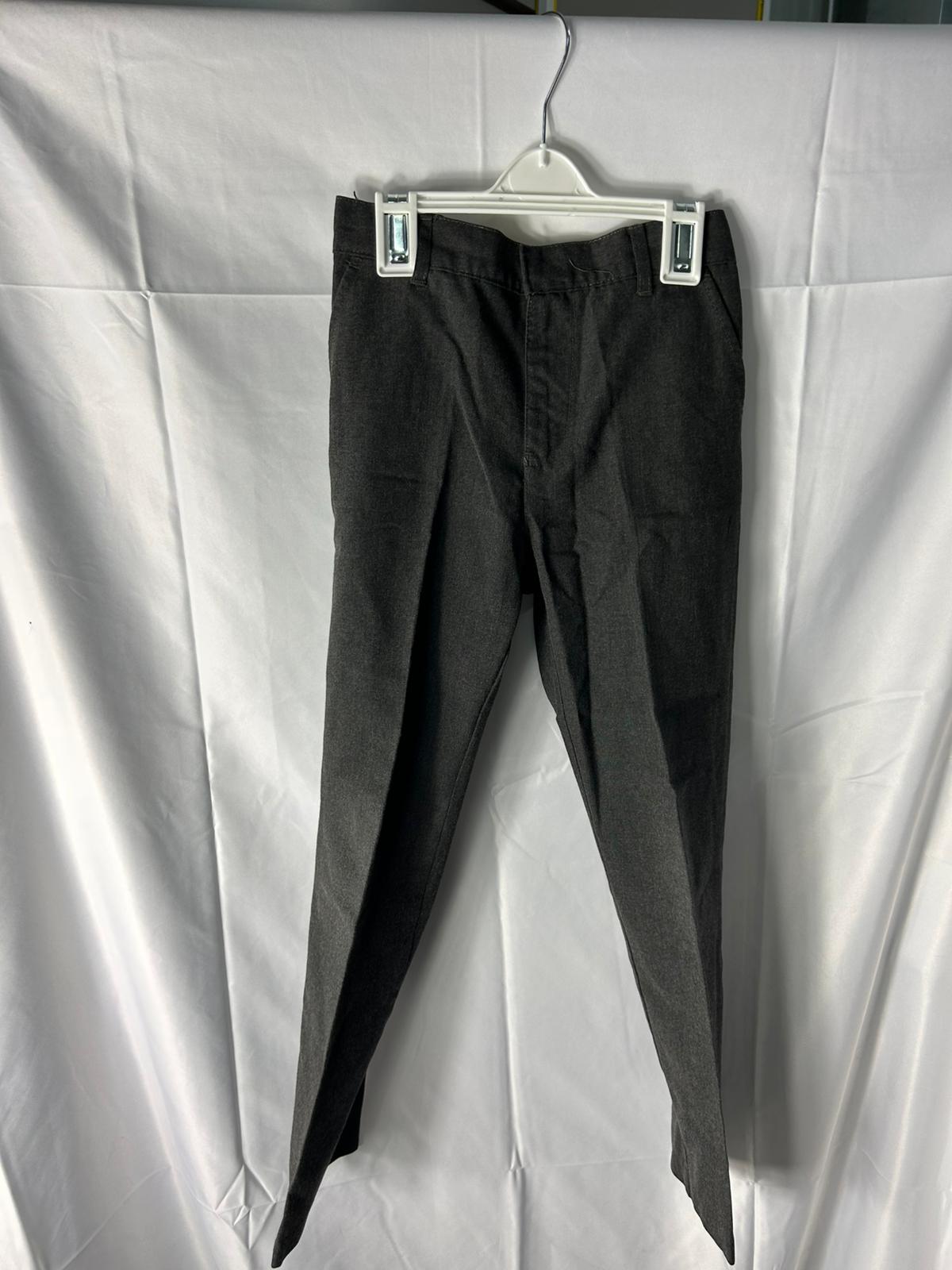 Kids Boys School Trousers Grey  - Age 8-9 Years