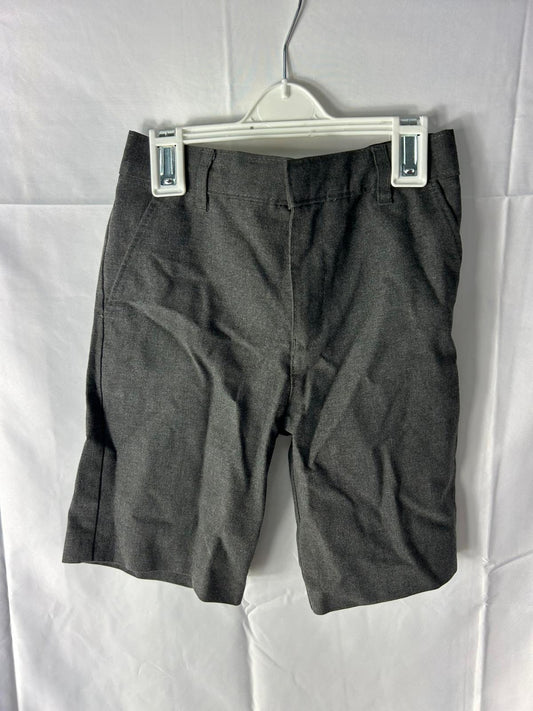 Kids Boys School Shorts Grey  - Age 6-7 Years