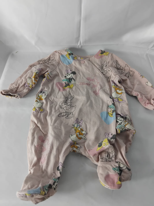 Babies (upto 1 month) Disney pink babygrow