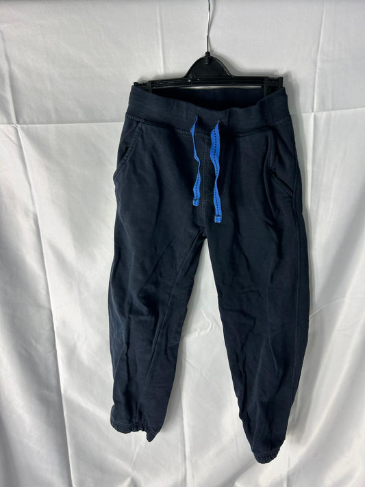 Kids Boys Trousers M&S Dark Blue Joggers - Age 4-5 Years