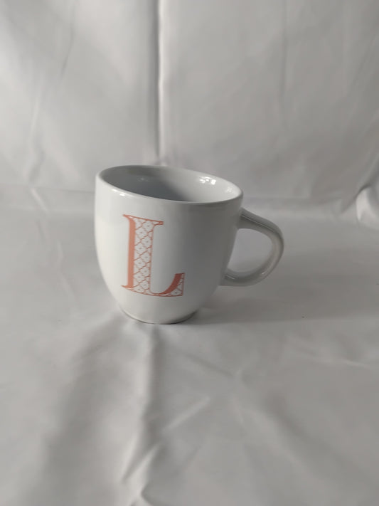 Small Initial L mug