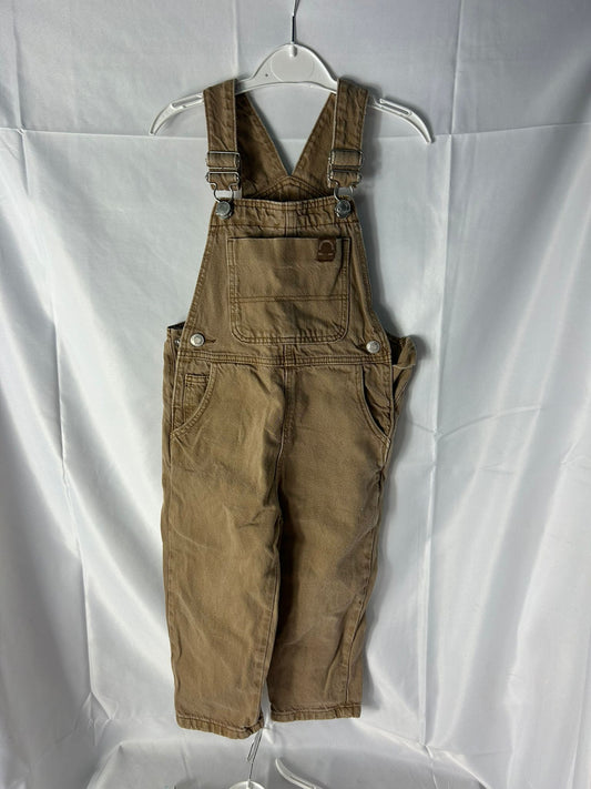 Kids Boys Zara Dungarees Beige - Age 2-3 Years