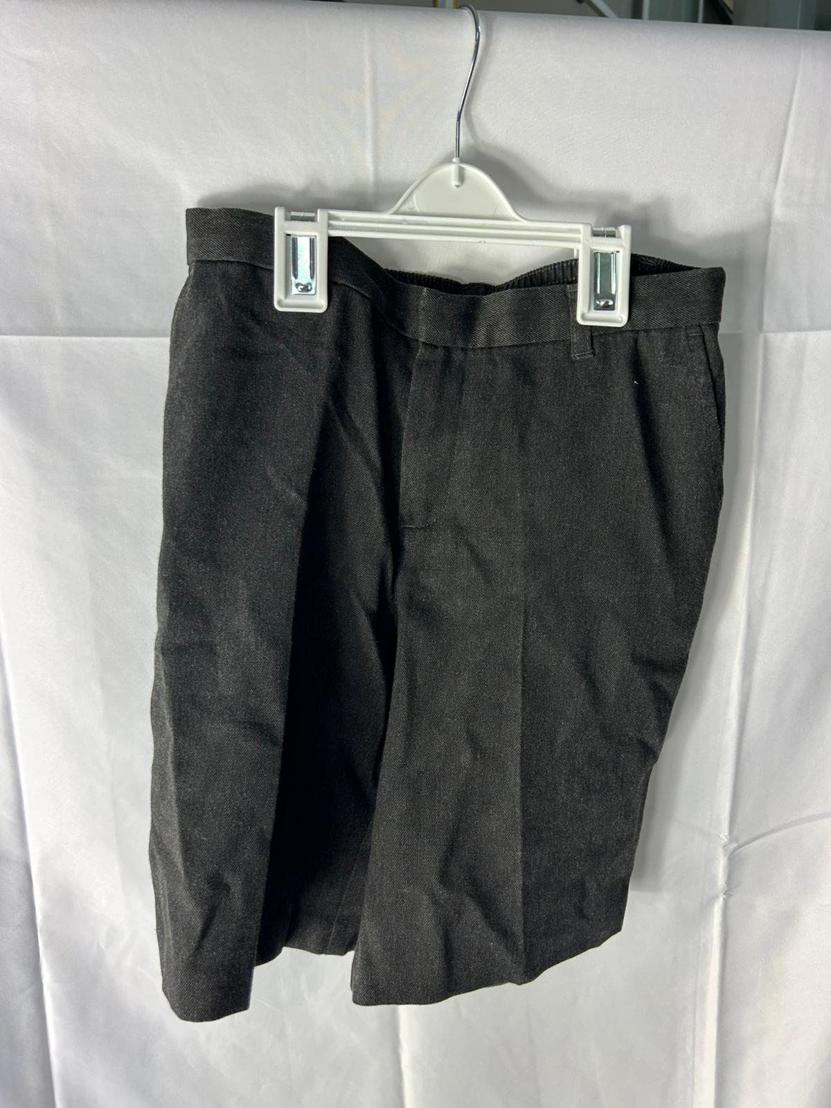 Kids School Shorts Grey  - Age 10-11 Years