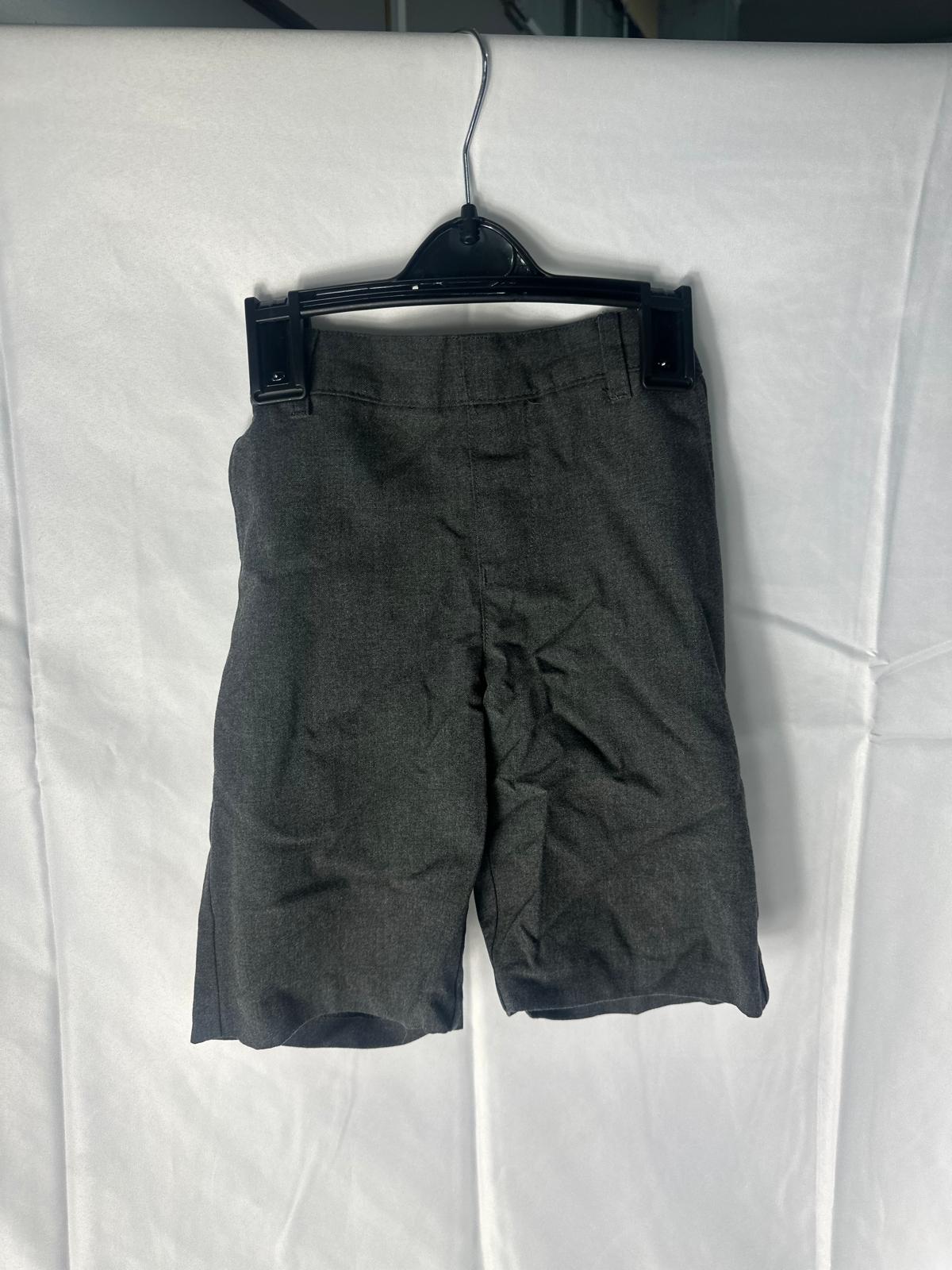 Kids Boys M&S school shorts black - Age 5-6