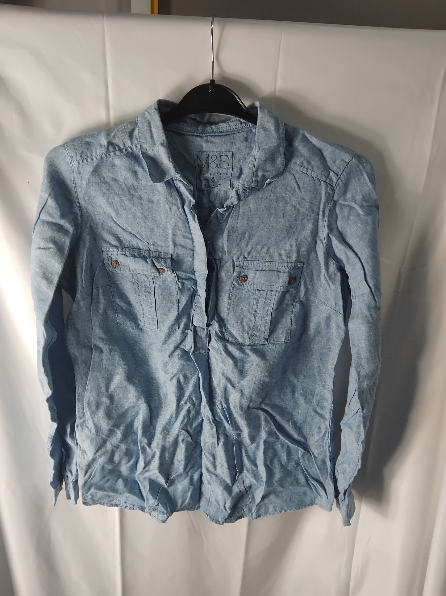 Ladies top M&S Blue - Size 12