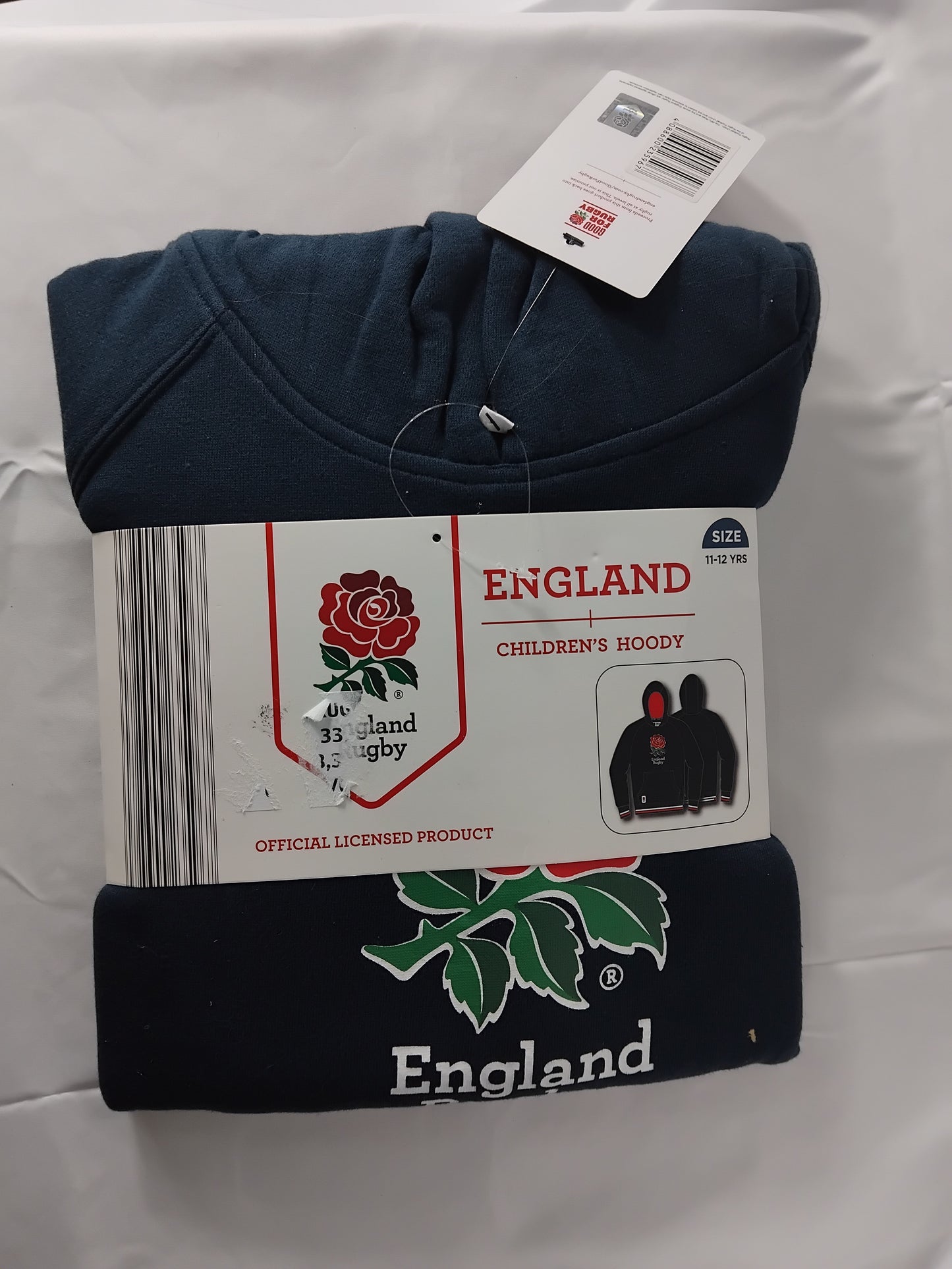 Kids 11-12 Years England Rugby Hoodie