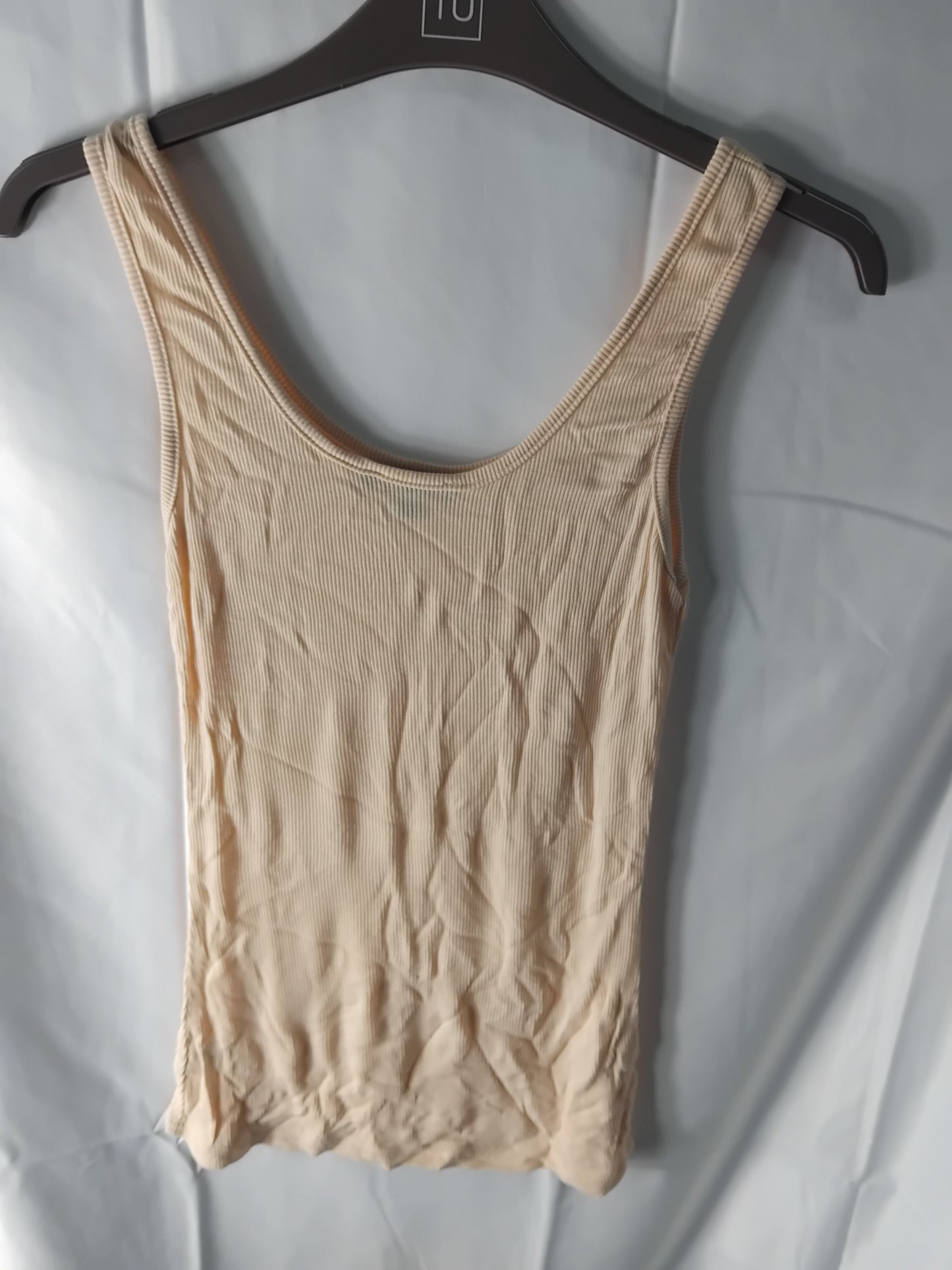 Ladies top Thérapie peach tank top - Size 10