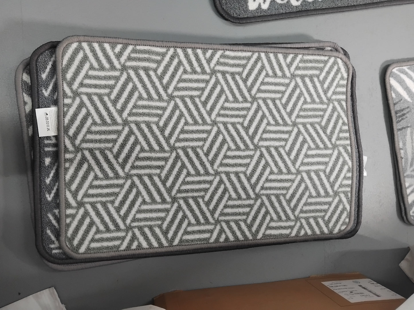 Geometric soft Door Mat