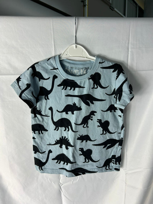 Kids NEXT Top Blue Dinosaurs - Age 2-3 Years