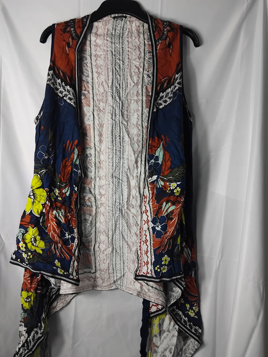 Ladies River Island Open vest top - Size Medium