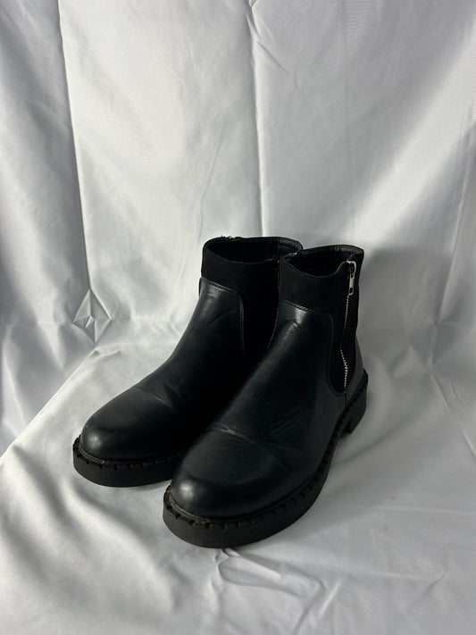 Ladies Black Boots - Size 8