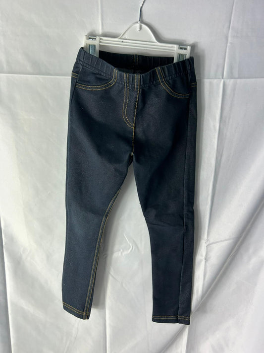 Kids Trousers NUTMEG Deep Blue Jeggings  - Age 4-5 Years